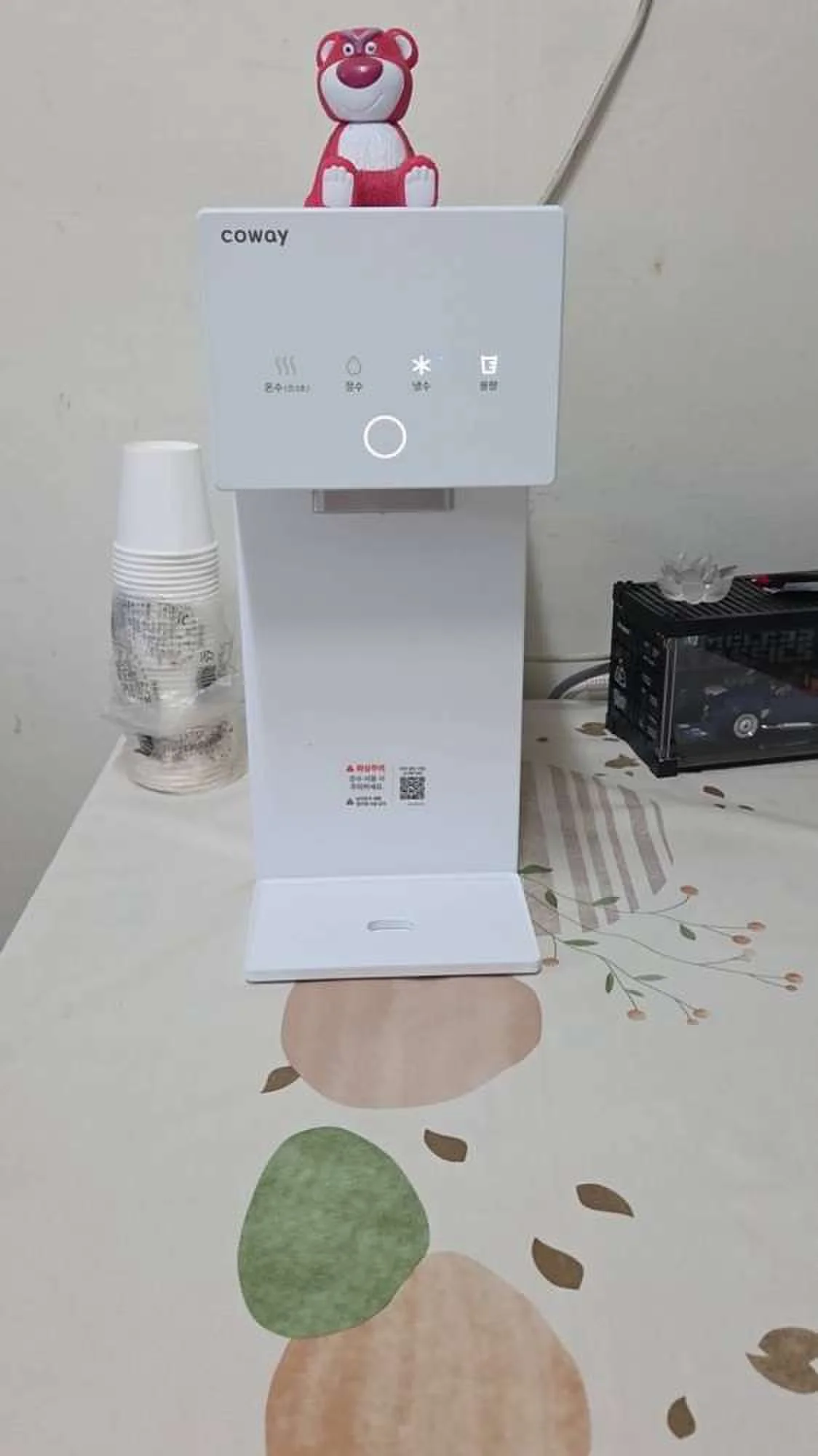 코웨이 정수기 설치 현장