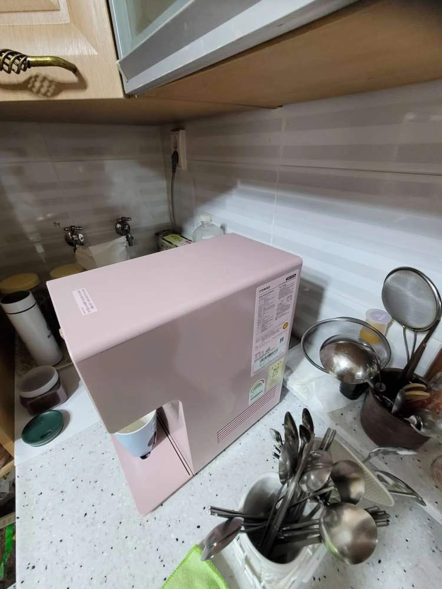 이매동3차 코웨이 아이콘 정수기2 설치사례
