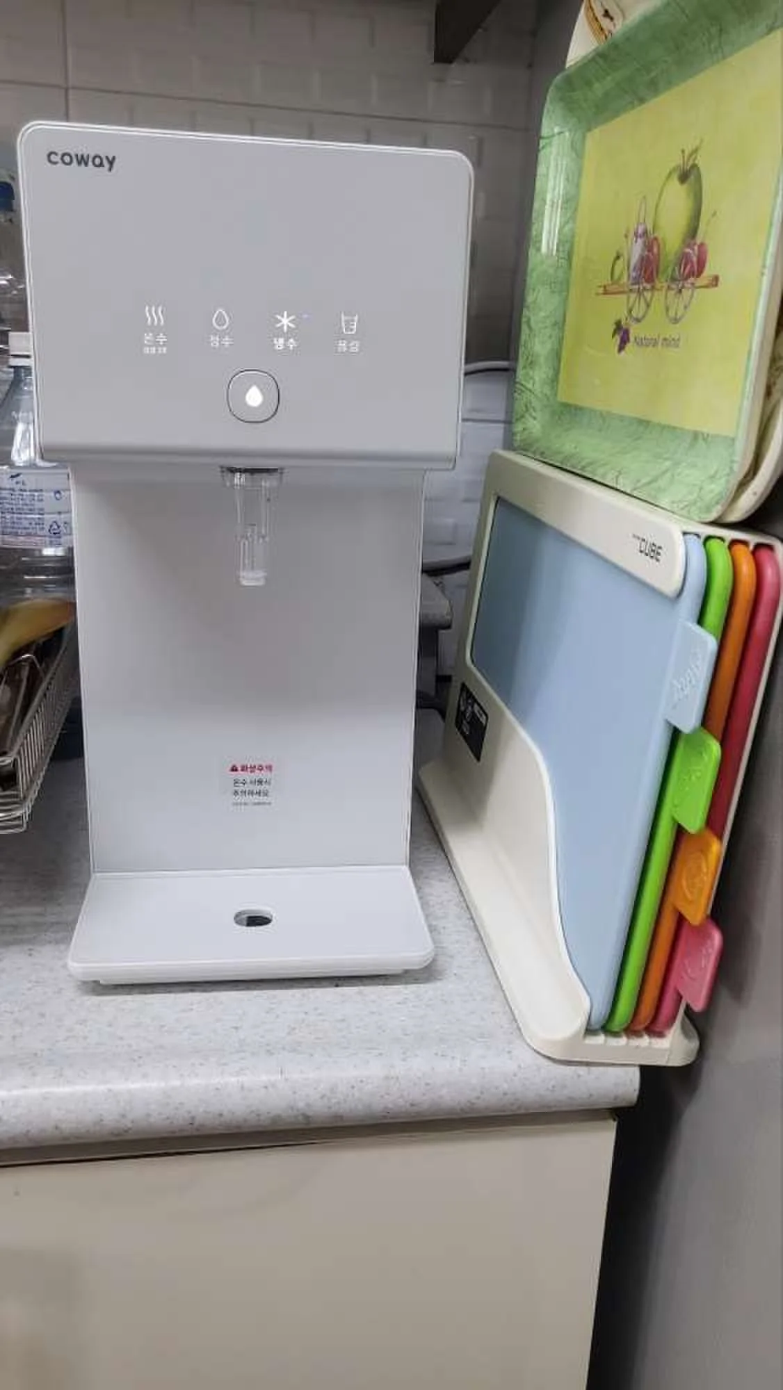산본동4차 코웨이 아이콘 정수기2 설치사례